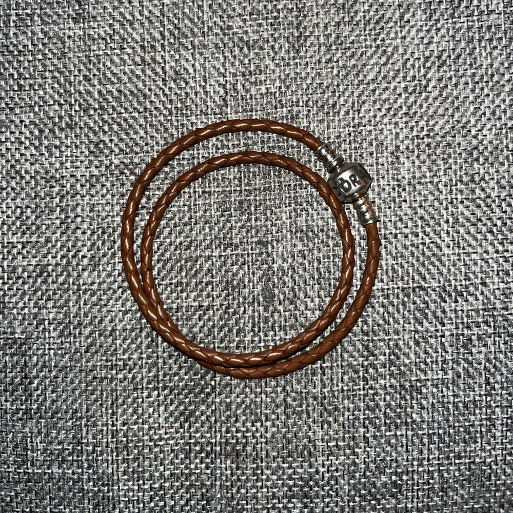 PANDORA leather bracelet